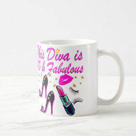 40:E PARTY DIVA KAFFEMUGG