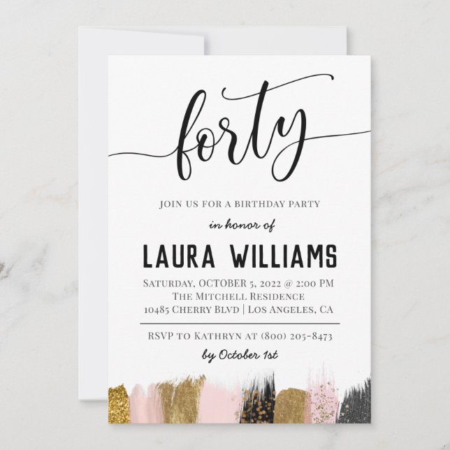 40:e skriptblåsdagen i Ord Inbjudningar (Framsida)