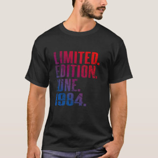 40:e Vintagen på födelsedagen 1984 juni 40 år Mana T Shirt