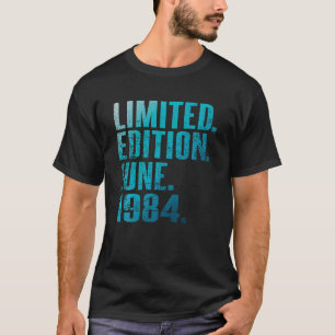 40:e Vintagen på födelsedagen 1984 juni 40 år Mana T Shirt