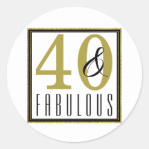 40 & Fabulous 40 Birthday Party