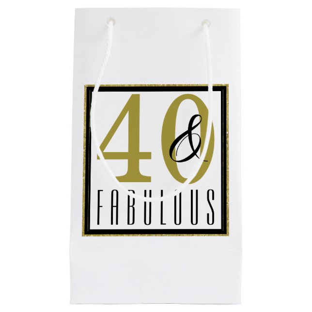 40 & Fabulous Födelsedagsfest Firande (Framsidan)