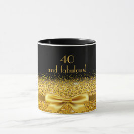 40 fantastiska svarta guld elegnace mugg