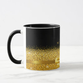 40 fantastiska svarta guld elegnace mugg