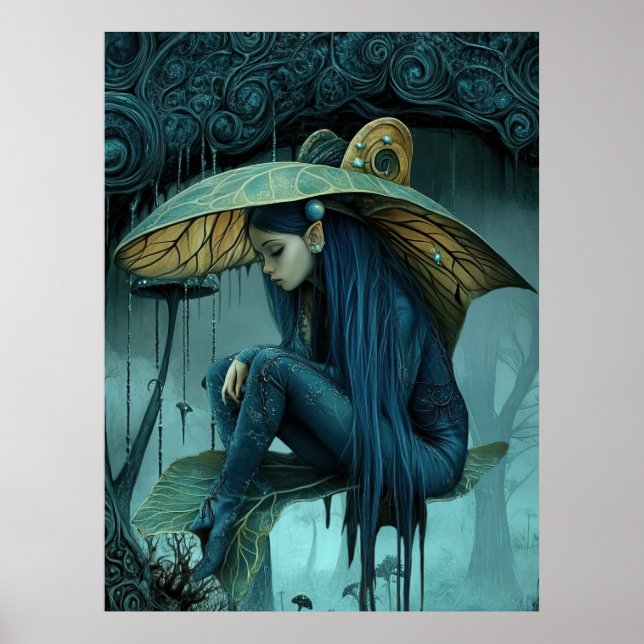 *~* 40 FD3 Enchanting Nymph Spirit Fantasy Poster (Framsidan)