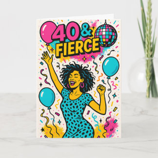 40 & Fierce Discofest 40-årsdag Kort