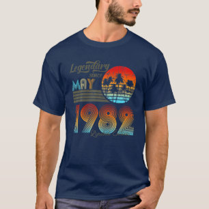 40. Födelsedag 40 januari 1982 T Shirt