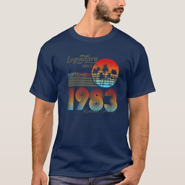 40. Födelsedagens arvtagare sedan september 1983 T Shirt (Framsida)