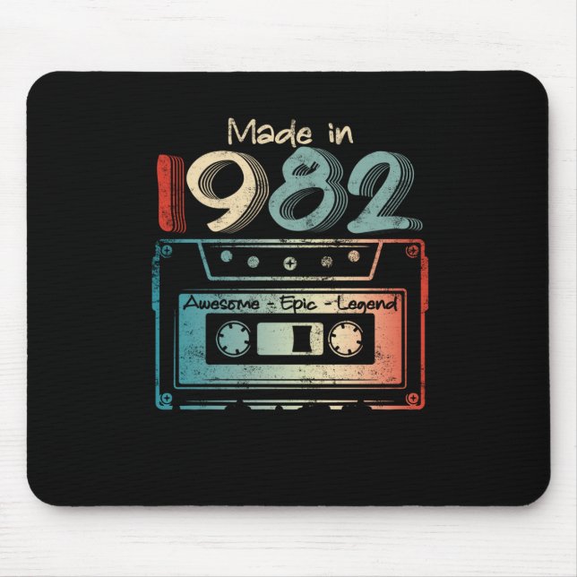40 födelsedagsgåvor År 1982 Kassett Musmatta (Framsidan)