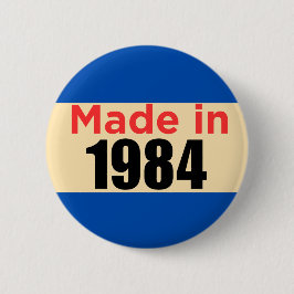 40-födelsedagspenna tillverkad i 1984-retroaktivt knapp