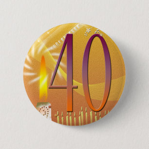 40 gammala år! knapp