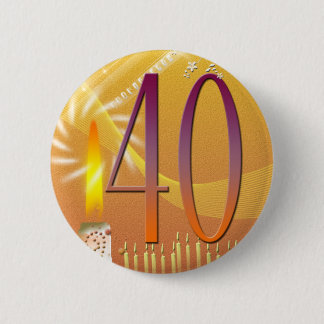 40 gammala år! knapp