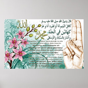 40 Hadith Artworks-7 / (TR:) 40 Hadis Eserleri-7 Poster