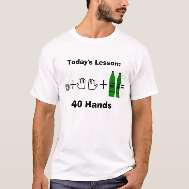 40 händer, dagens kurs: , 40 händer tröja (Framsida)
