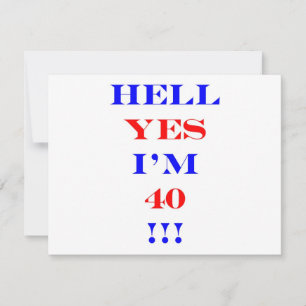 40 Helvete ja