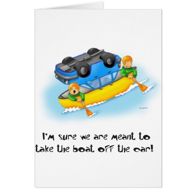 40. Kanadensisk bil Hälsningskort (Framsidan)