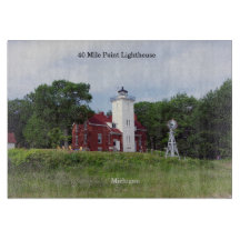40 Mile Point Lighthouse skärbräda