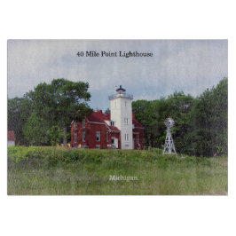40 Mile Point Lighthouse skärbräda