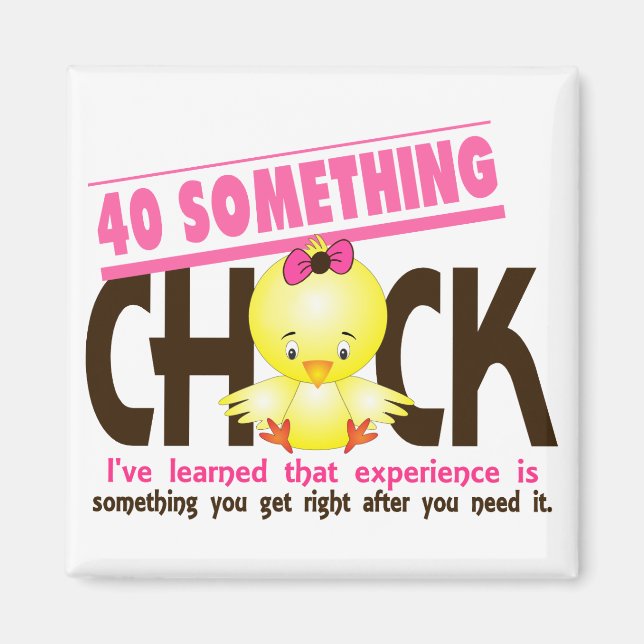 40-Nåt Chick 2 Magnet (Framsidan)