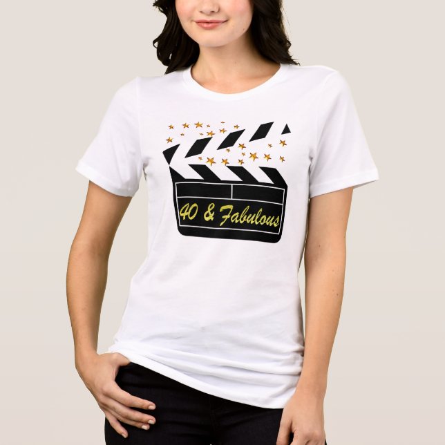 40 OCH FABULÖSA FILMKÖR TRÖJA (Framsida)