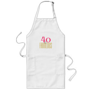 40 och Fabulous Långt Förkläde