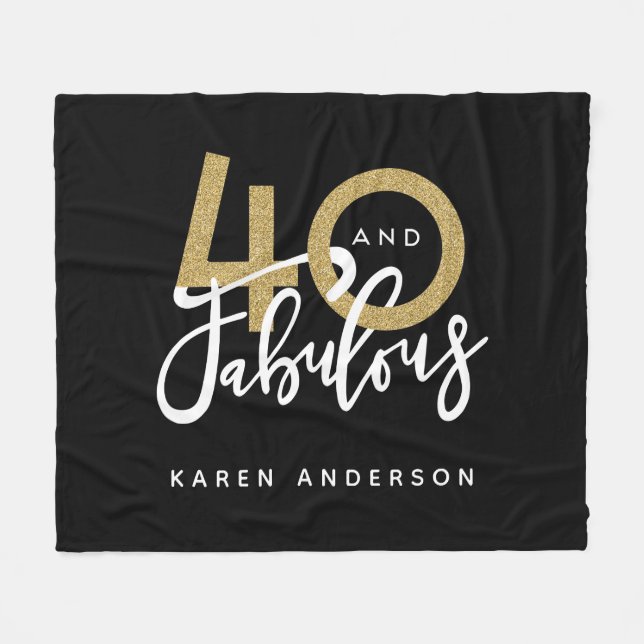 40 och fantastiska fleecefilt (Framsidan (Horisontell))