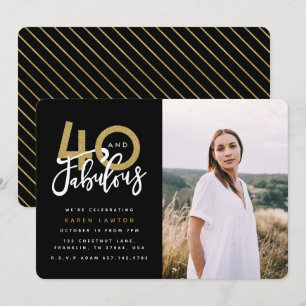 40 och fantastiska fotoinbjudan till födelsedagsfe inbjudningar
