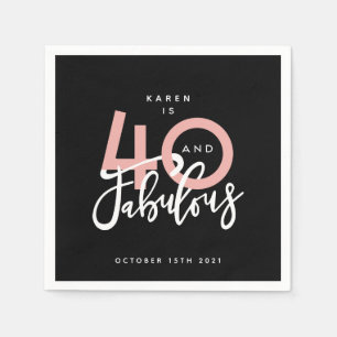 40 och fantastiska pappra plåt pappersservett