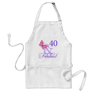 40 och födelsedag förkläde