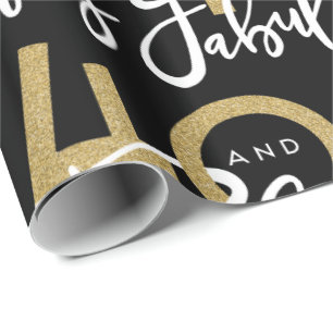 40 och sagolik gåvasjal presentpapper