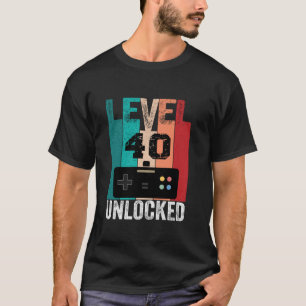 40 Olåst fågeljaktspel 40:e födelsedag T Shirt