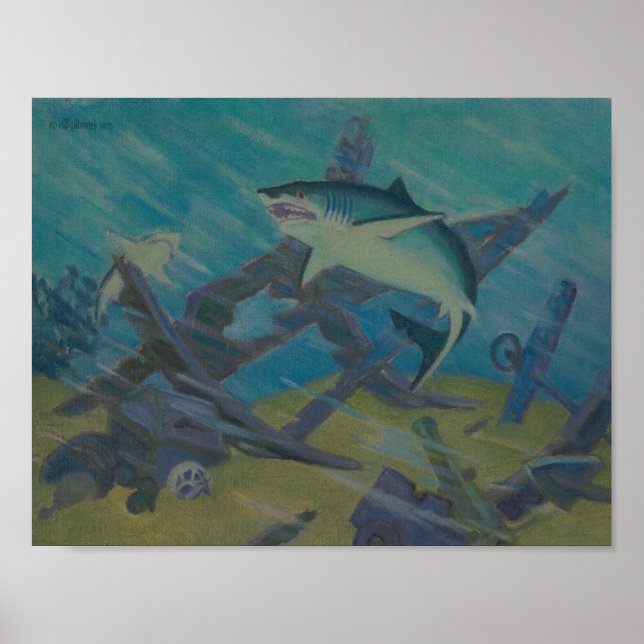 40 rum - UndervattensFantasy Poster (Framsidan)