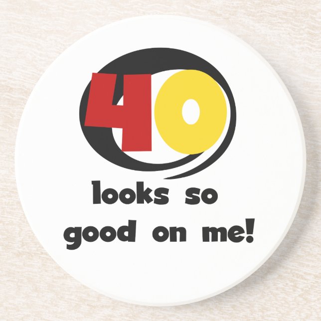 40 Ser så Bra ut på mig T-skjortor och presenter Underlägg (Framsidan)