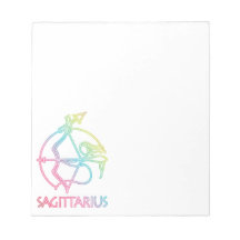 40-sidig Sagittarius-anteckningsblock