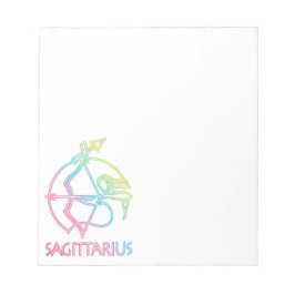 40-sidig Sagittarius-anteckningsblock Anteckningsblock