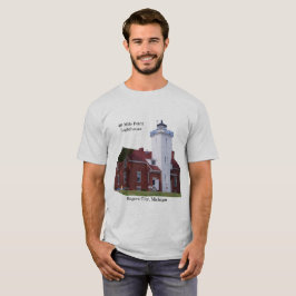 40 sjömils Ligthouse-ljusskjorta T Shirt