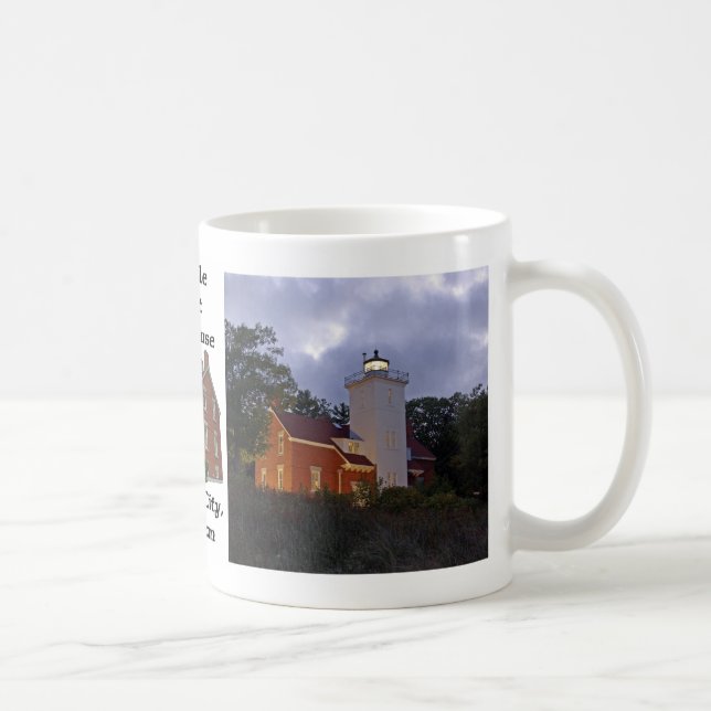 40 sjömils punktfyr kaffemugg (Höger)