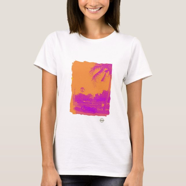 40-tal Harley i Hawaii Tee Shirt (Framsida)