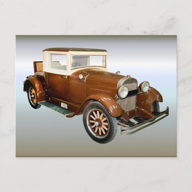 40-talets Vintage Automobile - Transport Vykort (Framsida)