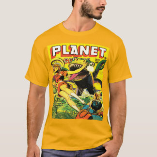 40-talPLANETTECKNADER SCI FI T-shirt