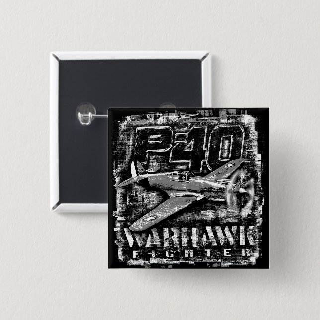 40 Warhawk Knapp (Framsida & baksida)