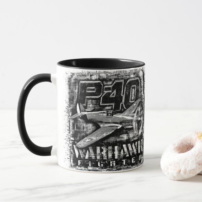 40 Warhawk Mugg (Med munk)