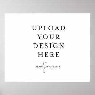 40 x 50 tum stor Poster i Extra - liggande