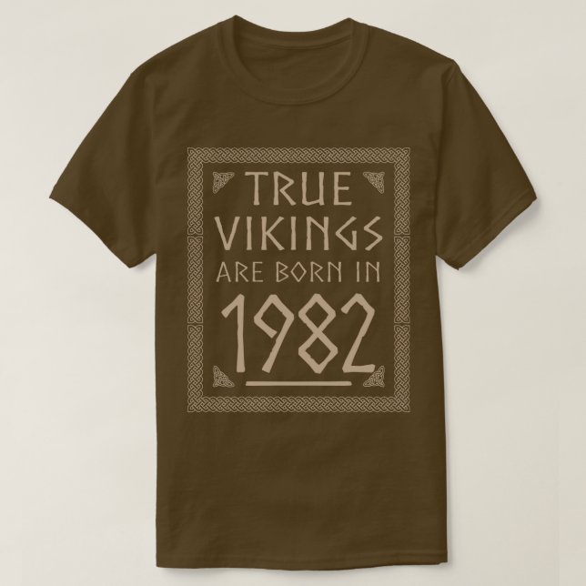 40 Years Birthday Viking Saying Gift Idea T Shirt (Design framsida)
