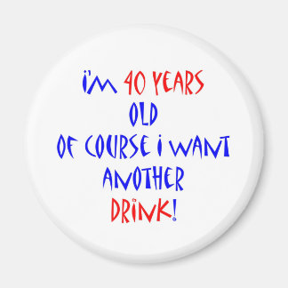 40 ytterligare dryck magnet