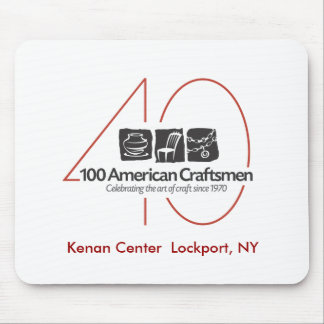 40th Amerikanhantverkare Mousepad för årsdag 100 Musmatta