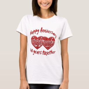 40th. Årsdag T-shirt
