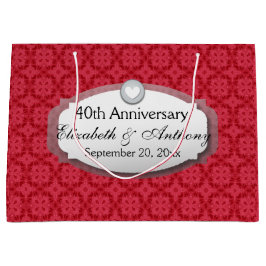 40th ÅrsdagbröllopsdagRuby röd Z06