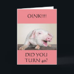 **40th** BIRTHDAY HUMOR FRÅN COMEDIC GRIS Card Kort<br><div class="desc">JAG ÄLSKADE ATT TA DEN HÄR FOTEN OCH SKAPAR DET HÄR KORTET FÖR ATT JAG "VET" NÅGON DÄR KOMMER ATT "KÄRLEK OCKSÅ" OCH JAG HOPPAS ATT NI GÖR TILLRÄCKLIGT FÖR ATT SKICKA ELLER GE DET TILL EN VÄNNADS- ELLER FAMILJEMEDLEM:) FÖRÄNDRA ÅLDERN OM DU BEHÖVER DET PÅ SEKUND.</div>