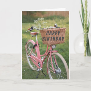 **40th BIRTHDAY** ÖNSKEMÅL & A SÖT COOLA BIKE Kort